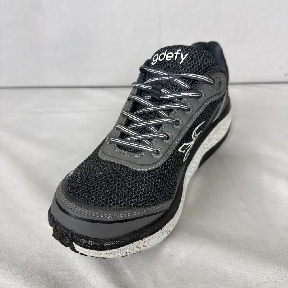 GDEFY Men's Gravity Defyer Shoes Size 8 Black White TB9024MGS-W‎ Athletic *Read